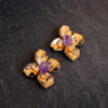 Boucles d'oreilles Améthyste