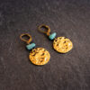 Dormeuses Amazonite