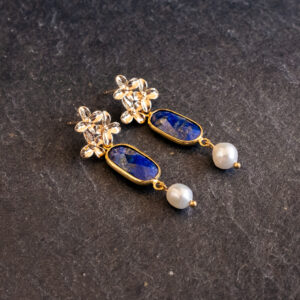 Boucles d'oreilles Lapis lazuli