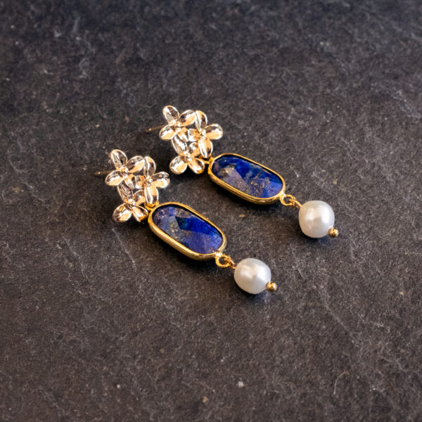 Boucles d'oreilles Lapis lazuli