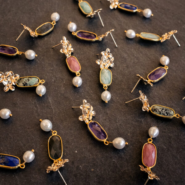 Boucles d'oreilles Lapis lazuli