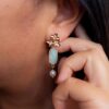 Boucles d'oreilles Amazonite