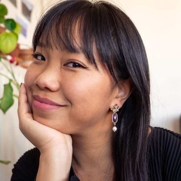 Boucles d'oreilles Améthyste