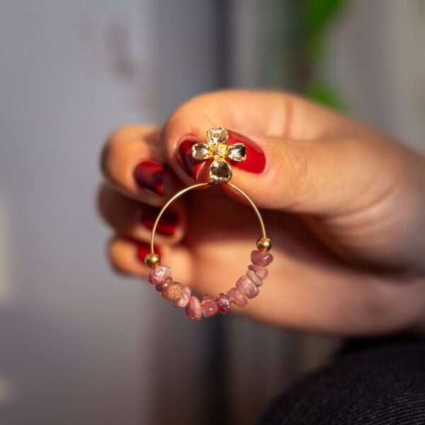 Boucles d'oreilles Tourmaline