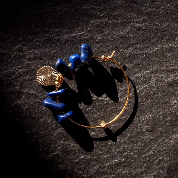 Créoles Lapis lazuli