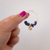 Créoles Lapis lazuli