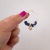 Créoles Lapis lazuli