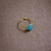 Bague bleu ciel