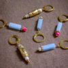 Dormeuses amazonite et nacre