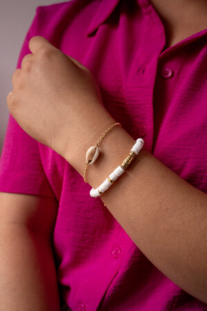 Bracelet coquillage