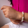 Bracelet perles heishi coquillage